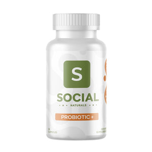 supplement productsSocial Naturals Daily Probiotic Capsules for Gut Health & Bloating | Bifidobacterium | Multi-Strain with Prebiotic + Postbiotic | 20 Billion CFU | Vegan | 30 Capsules - JerryCherryUSA