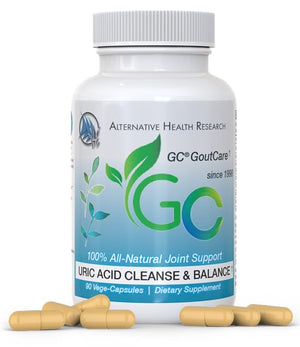 GCĀ® GoutCare: Uric Acid Control | Uric Acid Prevention | Joint Health Supplement | Joint Relief | with Turmeric, Celery Seed Extract, Milk Thistle and More | 90 Capsules per Bottle | Non-GMO Alternative Health Research LLCBuy Supplements Australia