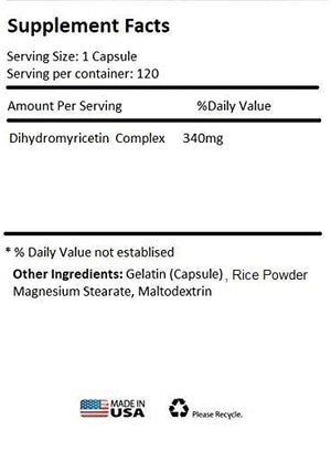 Absonutrix Dihydromyricetin - 520 mg, 120 Servings, Made in USA, Quick Absorption, Quality Potent Ingredients, Third-Party Tested, Non-GMO, GMP Certified, Cruelty Free Products Absonutrix buy supplements Au