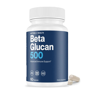 Better Way Healthβ’ - Advanced Immune Readiness - Highly Purified 1,3/1,6 Beta Glucan 500 - Clinically Tested Immune Defense - 500mg/60 Capsules (Pack of 1) Better Way HealthBuy Supplements Australia