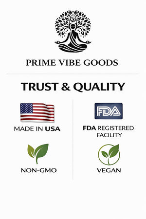 Prime Vibe Goods Lift & Drift – Energy & Stress Support Supplement – Adaptogens for Focus, Relaxation & Sleep – Ashwagandha, Magnesium, Rhodiola, GABA, Maca – Vegan (2-Pack, 120 Capsules) Prime Vibe GoodsBuy Supplements Australia