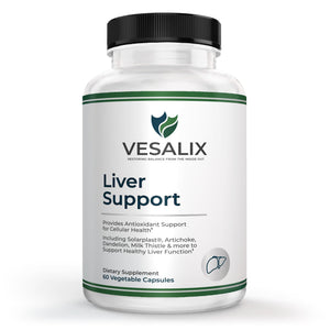 VESALIX Liver Support Supplement for Adults 40+ ā Milk Thistle, Artichoke & Dandelion with Digestive Enzymes ā Supports Digestion & Cellular Health ā 60 Vegetarian Capsules VESALIXBuy Supplements Australia