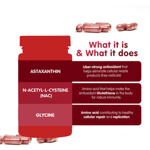 Alexsyn Antioxidant Support Formula β Concentrated Vegan & Gluten-Free Capsules β Helps Defend Against Oxidative Stress and Maintain Daily Vitality β 60 Capsules AlexsynBuy Supplements Australia