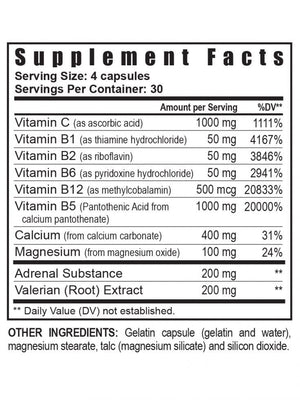 Youngevity Ultimate D-Stressβ’ β Natural Stress Relief Supplement with Magnesium, Valerian Root Extract, and B Vitamins β Supports Adrenal Health and Nervous System β 120 Capsules (Pack of 1) YoungevityBuy Supplements Australia