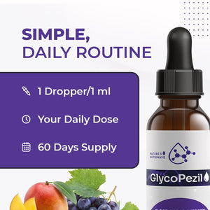 GlycoPezil β Daily Liquid Botanical Supplement with Chromium, Maca Root, Ginseng & Plant Extracts β Clean, Stimulant-Free Formula β GMP-Certifed, Non-GMO, Made in USA - 2 fl oz, 1 Month Supply Natureβs NutriWaveBuy Supplements Australia