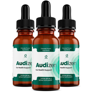 Audizen Drops β Natural Daily Liquid Supplement with Herbal Extracts, Maca Root, Green Tea, Grape Seed & Ginseng β Non-GMO, Gluten-Free, Plant-Based, GMP Certified, Made in USA - 30ml, 3 Month Supply OrbyBuy Supplements Australia