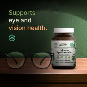 Natural Nutra Ultimate Eye Health Supplement - Bilberry & Blueberry Extract Blend for Day and Night Vision Support, Promotes Color Perception & Eye Clarity - Non-GMO, Vegan - 30 Capsules (Pack of 3) Natural Nutra buy supplements Au
