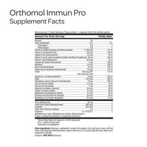 Orthomol Immun Pro, Immune Support & Gut Health Powder & Capsules for Adults with Probiotics, Prebiotics, Fiber, Vitamin C, Zinc, Selenium, Iodine, Vitamin D, E, A,B, Calcium (30 Day Supply) Orthomol buy supplements Au