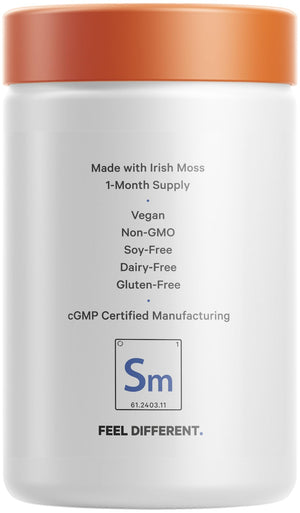 Codeage Irish Sea Moss Gummies Supplement - 300mg Irish Sea Moss 10:1 Extract - Delicious Strawberry Flavor - Vegan, Non-GMO, Gluten-Free - 60 Gummies CodeageBuy Supplements Australia