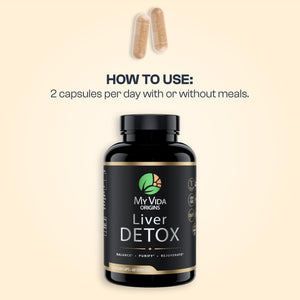 supplement productsMy Vida Origins Liver Detox with Organic Milk Thistle Organic Dandelion Extract and Choline with NAC – Liver Detox 120 Capsules - JerryCherryUSA