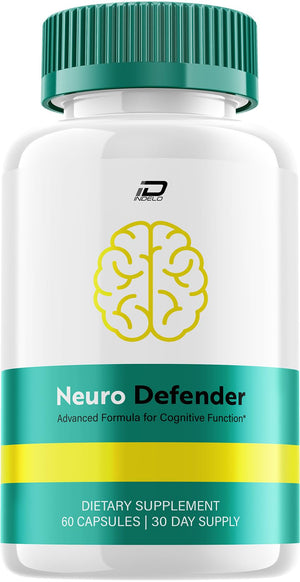 Neuro Defender Supplement Capsules β NeuroDefender Natural Blend Formula Focus Memory Support and Reviews (1 Pack β 60 Capsules) IndeloBuy Supplements Australia