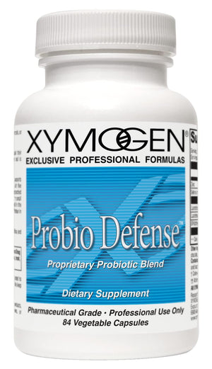 XYMOGEN Probio Defense - Daily Probiotic Blend for GI Balance Support - Immune & Gut Health Aid - 10 Billion CFU - Lactobacillus Rhamnosus, Zinc & Selenium - Gluten-Free & Non-GMO - 84 Capsules XYMOGENBuy Supplements Australia