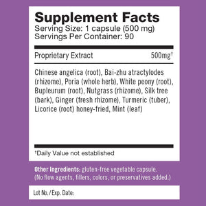 Herbalogic - Decompress MX Herb Capsules - Maximum Stress & Tension Relief - Reduces Anger & Moodiness, Positive Mood Support - Based on the Traditional Chinese Formula Xiao Yao San - 90 Cap Count HerbalogicBuy Supplements Australia
