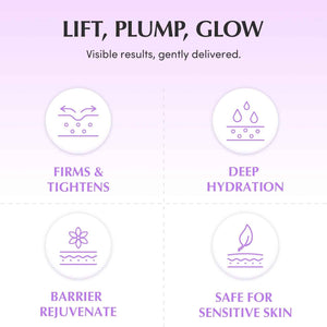 Bakuchiol Plumping Capsule Cream – Retinol Alternative Moisturizer for Firming and Pore Care with 99% Pure Bakuchiol, 5 Types of Collagen