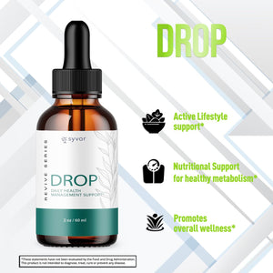 (3 Pack) Drop The Pounds Drops, Official Drop The Pounds Liquid Drops with All Natural Ingredients, Advanced Health Optimizer & Wellness Support with Premium Vitamins for Women & Men (90 Servings) Syvor buy supplements Au