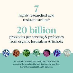 Ora Organic Prebiotic and Probiotic Powder Supplement - 20 Billion Probiotics, 7 Strains for Best Prebiotic Powder, Non-GMO, Probiotics for Women, Men & Kids - Lavender Lemonade Flavor, 30 Servings Ora OrganicΒ buy supplements Au