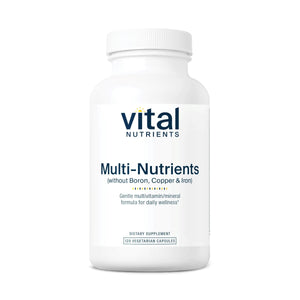 Vital Nutrients Multi-Nutrients 5 Ultra Antioxidant Formula | Boron, Copper, and Iron Free | Vegetarian Daily Multivitamin and Mineral Vital Nutrients
