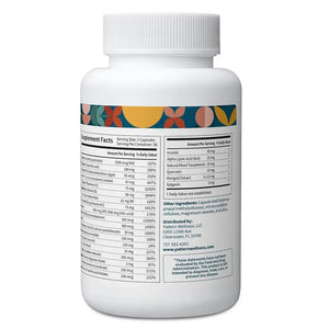 Pattern Wellness Multivitamin for Men & Women – Vitamin A, B, C, D, E – Supports Energy & Wellness – Whole Body Health Pattern Wellness