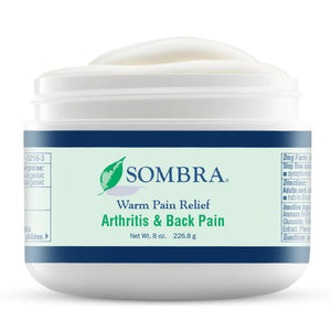 Sombra Warm Therapy Gel β Warming Muscle Comfort & Tension Relief β 8oz Jar SombraBuy Supplements Australia