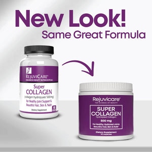 Rejuvicare Super Collagen Capsules for Beauty, Healthy Joints, Hair, Skin, & Nails, 90 Servings, Multi, (N8745) Rejuvicare buy supplements Au