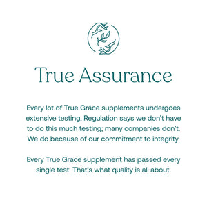True Grace One Daily Women’s Multivitamin 40+ Fermented Minerals, Organic Adaptogens & Mushrooms Energy, Immune, Bone Support True Grace