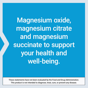 Life Extension Magnesium Caps, 500 mg, Magnesium Oxide, Citrate, and Succinate, Heart Health, Healthy Bones, Metabolism Support, 100 Vegetarian Capsules Life Extension buy supplements Au