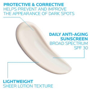 La Roche-Posay Mela B3 UV Daily Sunscreen, Face Moisturizer With SPF 30 + Anti-Aging Melasyl + 5% Niacinamide, Helps Correct & Protect From Sun Damage,