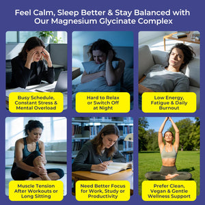 Magnesium Complex for Women & Men 1100mg, 7-in-1 Magnesium Supplement with Ashwagandha & L-Theanine for Calm & Sleep Support, High Absorption, Vegan 120 Capsules Zytheron buy supplements Au