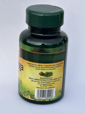 Jamaican Moringa Capsules β 100% Natural Ingredients β Made from Dried Moringa Leaves, Pods & Seeds β 90 Capsules, 500mg β with Turmeric & Ginger β Herbal Supplement, Nutrient-Rich β Easy to Swallow King's JamaicanBuy Supplements Australia