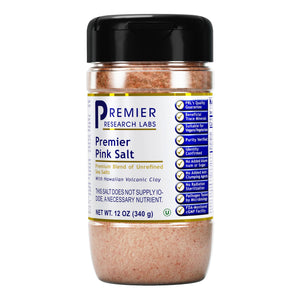 Premier Research Labs Pink Salt - Our Pink Sea Salt is a Hawaiian Red Alaea Sea Salt and Australian Salt Blend for Cooking, Baking with Minerals and Rich Taste - 12 oz Premier Research LabsBuy Supplements Australia