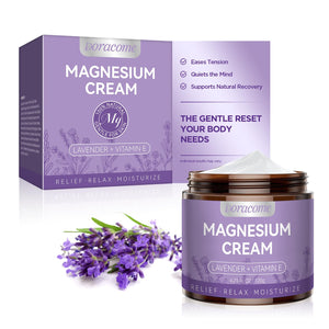 Natural Nighttime Magnesium Cream for Sleep & Pain Relief β Soothing Topical Magnesium Lotion for Leg Cramps & Muscle Relaxation, Apply to Legs or Feet Before Bed β Deep Hydration, 4.23 Fl Oz DoracomeBuy Supplements Australia