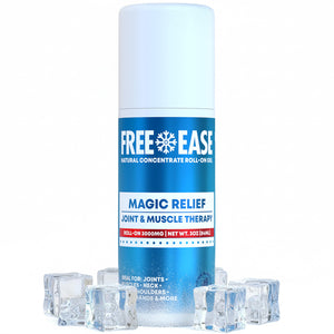Free-Ease Magic Relief Roller β Nerve Joint and Muscle Pain Relief Roll On β Fast Cooling Therapy for Back, Neck, Shoulder, Knee Pain - Supports Joint Flexibility and Overall Mobility - Made in USA FREE EASEBuy Supplements Australia
