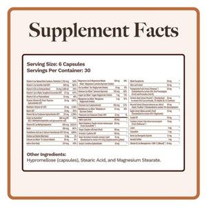 Utzy Naturals Essentially-U Multi-Nutrient | Whole Food Antioxidants + Chelated Minerals for Everyday Health | 180 Capsules Utzy NaturalsBuy Supplements Australia