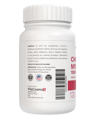 VitaCosmoX Choline and Myo-Inositol Supplement, 1000 mg Each, 120 Veggie Capsules 100% Vegetarian, Non-GMO & Gluten Free VitaCosmoX buy supplements Au