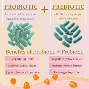 MATOP Probiotic Prebiotic pH Balance Gummies - Vaginal Health Gummies for Women Pro + Prebiotic with Pineapple Flavor, Vegan, Sugar-Free ā 90 Gummies (45 Servings) MATOPBuy Supplements Australia