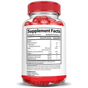 Justified Laboratories (5 Pack) Vital Pump XL Performance Gummies 1000MG Advanced Formula Vital PumpXL Formulated with Beet Juice ACV Pomegranate Beet Powder B12 Vegan Non GMO 300 Gummys Justified Laboratories buy supplements Au