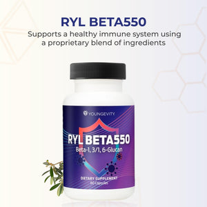Youngevity RYL Beta550 Beta 1, 3-D Glucan Immune Support - 60 Capsules (Pack of 1) Youngevity buy supplements Au