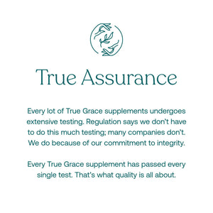 True Grace One Daily Women’s Multivitamin 40+ Fermented Minerals, Organic Adaptogens & Mushrooms Energy, Immune, Bone Support True Grace