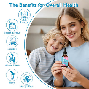 Ficpoud Zeolite Detox for Kids & Adults – Pure Zeolite clinoptilolite Liquid Drops with Vitamin B12, C & D3 – Gentle Daily Cleanse for Gut, Immune, Energy & Speech Support, Strawberry Flavor, 2 Fl Oz FicpoudBuy Supplements Australia
