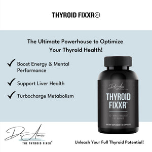 Fixxr Thyroid Support by Dr. Amie | T2 Thyroid Supplement | 30 Day Supply, 60 Capsules FixxrΒ buy supplements Au