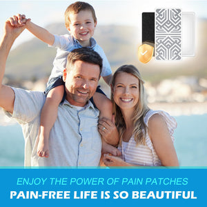 Reusable Pain Relief Patches for Sore Muscle, Includes 3 Adhesives, 1 Patch & 1 Carry Bag, Pain Patches for Neck, Back,Foot, Knee etc, Large&Fast Acting, Easy Adhesive Application Pain Patch-0304 SKAYAHBuy Supplements Australia