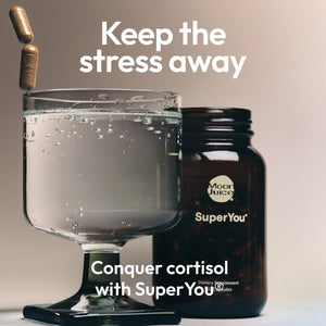 Moon Juice SuperYou Ashwagandha Supplements with Rhodiola, Shatavari & Amla - Cortisol Reducer for Energy, Mood, Focus and Stress Support, Vegan, Non-GMO & 100% Traceable, 60 Capsules, 30 Servings Moon Juice buy supplements Au