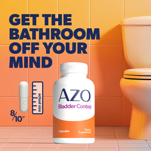 AZO Bladder Control with Go-Less Daily Supplement | Helps Reduce Occasional Urgency, leakage due to laughing, sneezing and exerciseβ β β | 72 Capsules AZOBuy Supplements Australia