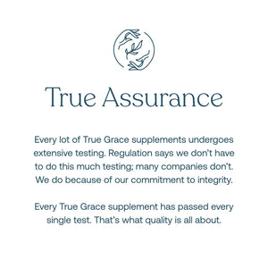 True Grace Men's 40+ One Daily Multivitamin Fermented Minerals, Organic Adaptogens & Mushrooms Whole Body Balance Immune True Grace