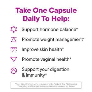 Daily Nouri Hormone Balance Probiotics for Women | Hormone Balance for Women | PMS, Hormonal Acne, & Bloating Support | 7 Clinically Studied Strains + Omega | 30-Day Supply Daily NouriΒ buy supplements Au