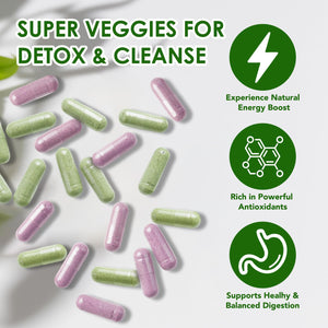 Fruits & Veggies Supplements - 2 Bottles 180 Total Vegetarian Capsules | BalanceNatural Vitamins Supplement Dietary Nutritional Balance,Lngredients Blended Vitamin & Mineral Whole Food Supplement RuduwuBuy Supplements Australia