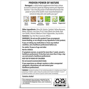 Iberogast Softgels, Herbal Relief of Stomach Upsets: Occasional Indigestion, Bloating, Gas, Nausea, Upset Stomach; 6-Herb Blend with Iberis Amara, Peppermint, Licorice, Lemon Balm; 30ct Iberogast buy supplements Au