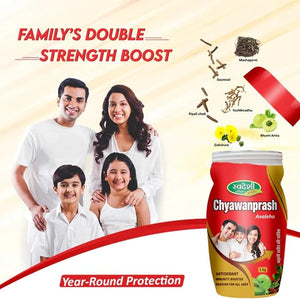 Chyawanprash Avaleha Classic Ayurvedic Recipe Rich in Natural Antioxidants Superfood Herbal Paste Traditional Inspired by Ayurveda with Ayurvedic Ingredients for Revitalize, Energize 1kg Swadeshi Haridwar AyurvedΒ buy supplements Au