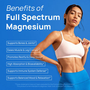 18 in 1 Magnesium Complex for Women and Men | Liposomal Magnesium Supplement with Glycinate, Citrate, Malate, Taurate, D3 & K2 | High Absorption for Muscle, Sleep, Bone, Nerve Support | 90 Capsules Selerb buy supplements Au