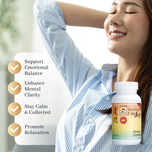 Vita Green Stress Support Supplement - Calm, Balance and Restful Nights - Promotes Relaxation and Emotional Wellness - Natural Formula to Unwind and Stay Centered - 90 Capsules Vita GreenΒ buy supplements Au